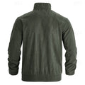 Ribbed Tussenjas met Opstaande Kraag voor Heren - View 13