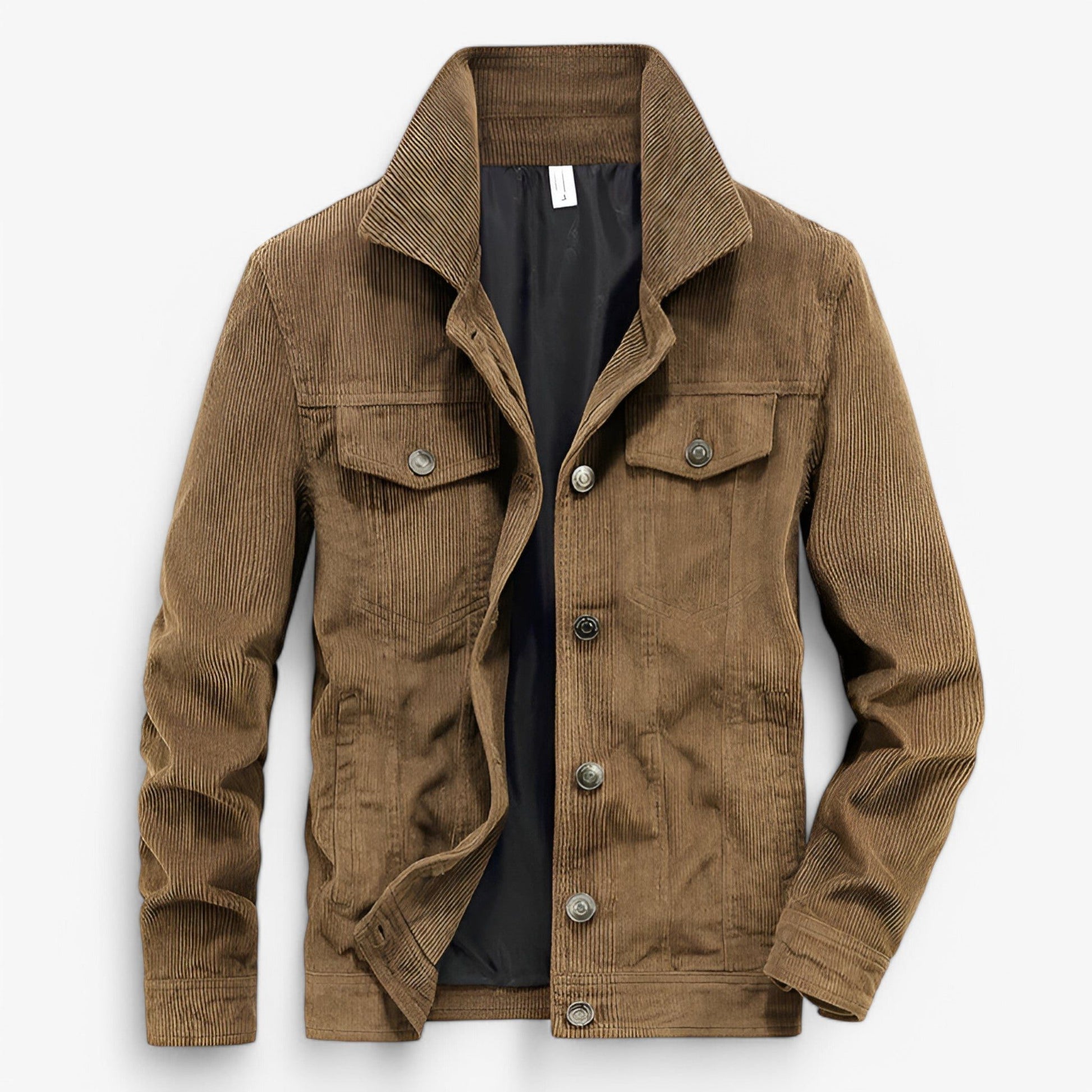 Ribfluwelen Overshirt voor Heren - View 2