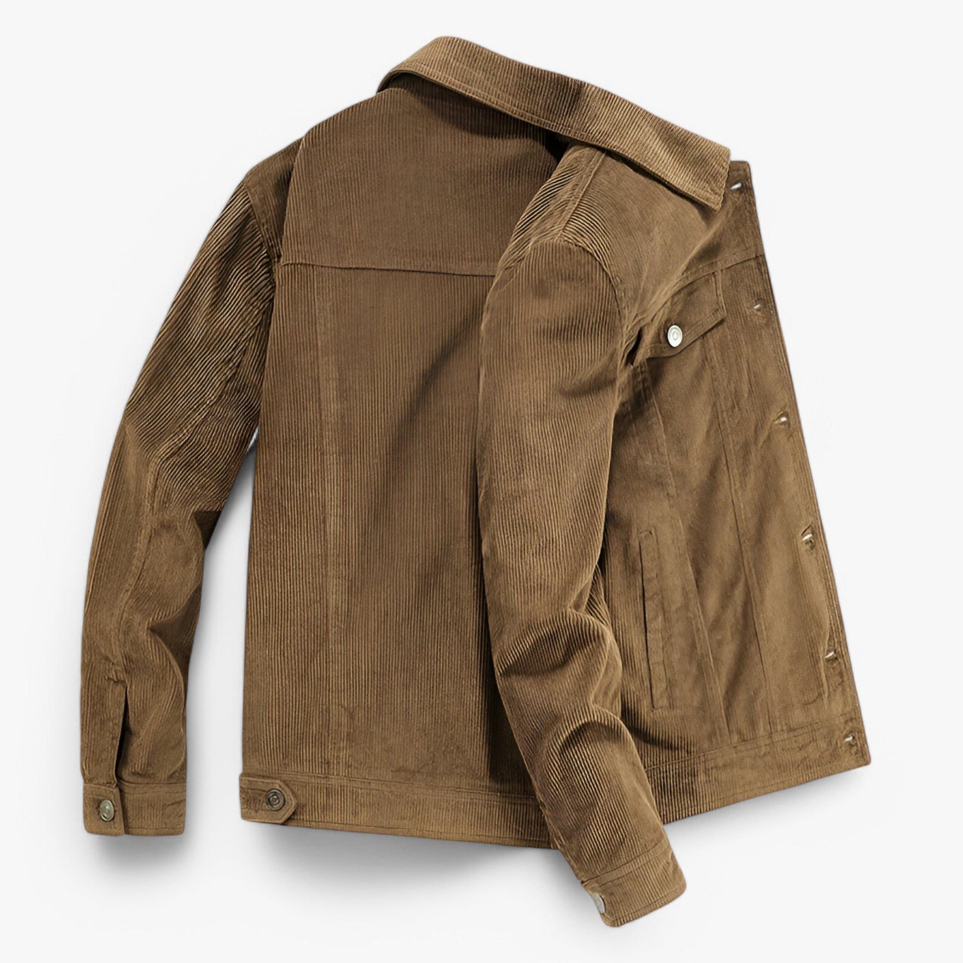 Ribfluwelen Overshirt voor Heren - View 3