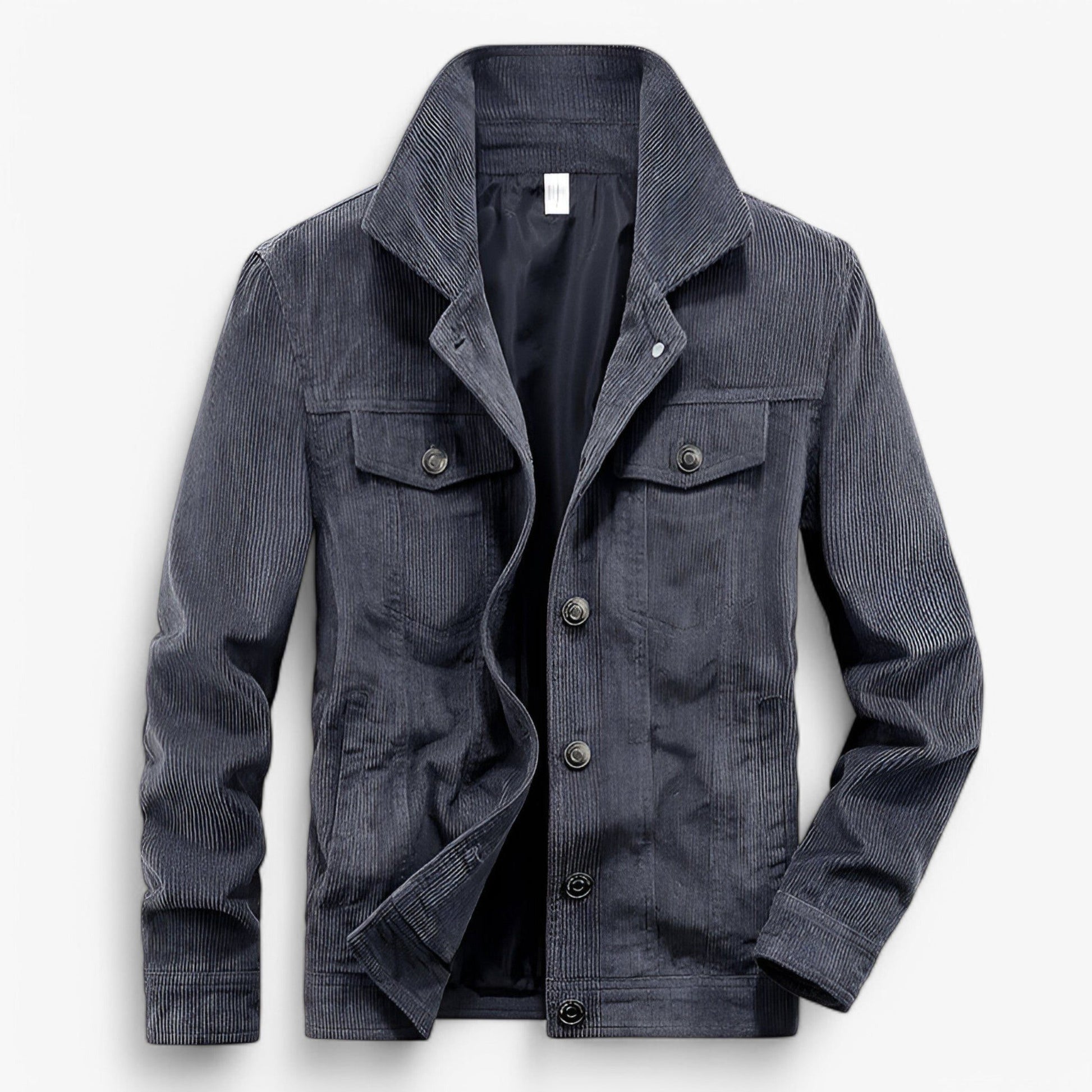 Ribfluwelen Overshirt voor Heren - View 5