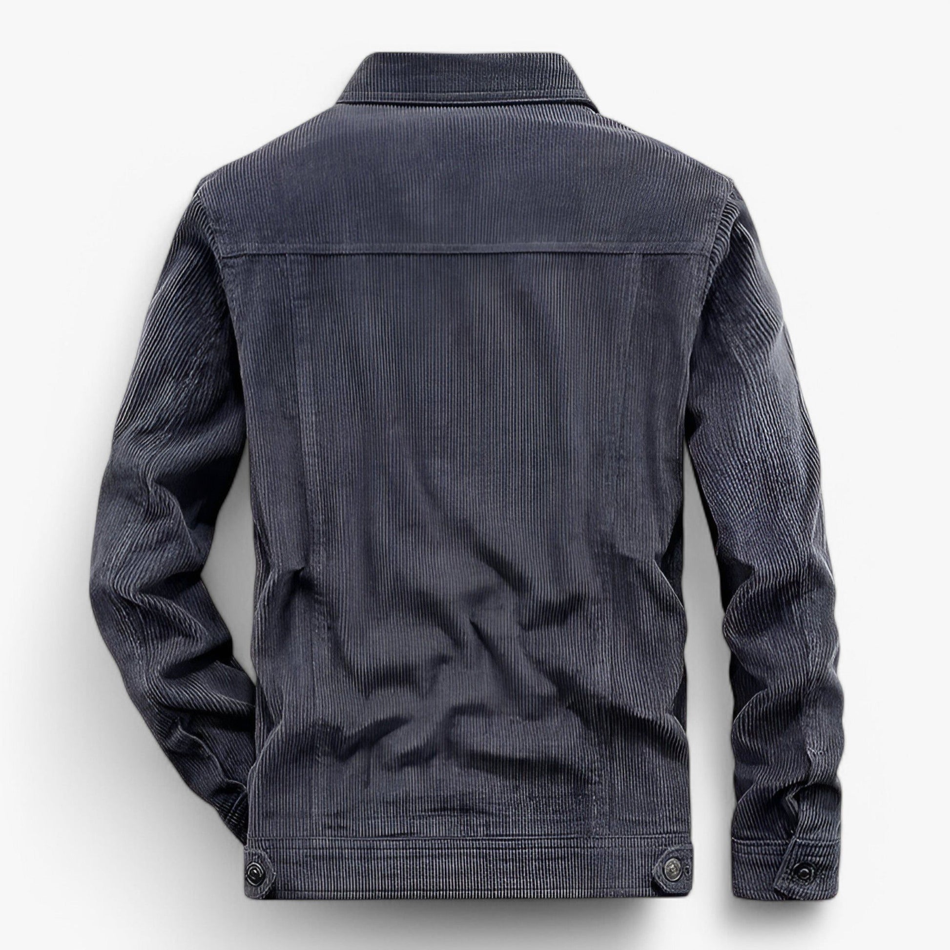 Ribfluwelen Overshirt voor Heren - Brun