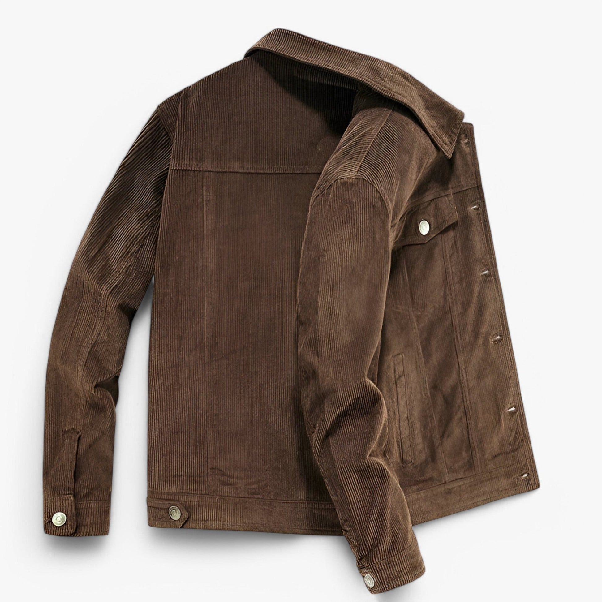 Ribfluwelen Overshirt voor Heren - View 9