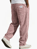 Ribfluwelen Rechte Pantalon voor Heren - View 12