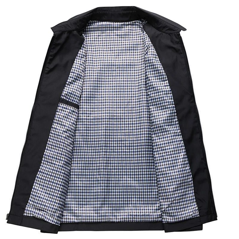 Ritssluiting Casual Jas voor Heren - View 5