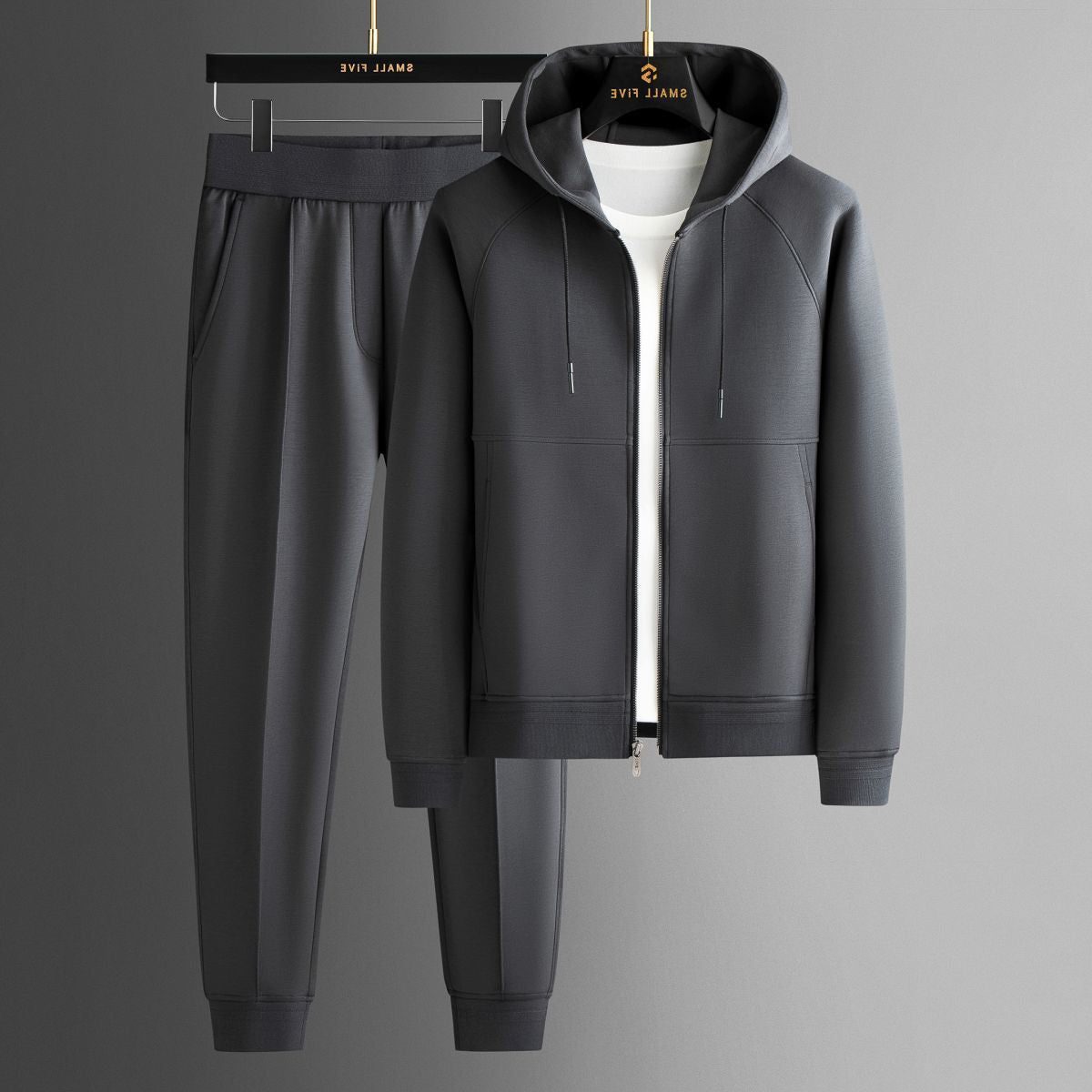 Ritssluiting Joggingpak voor Heren - Leisteen Grijs