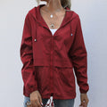 Ritssluiting Windbreaker Jas voor Dames
