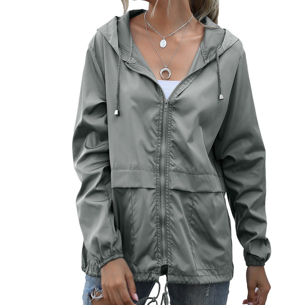 Ritssluiting Windbreaker Jas voor Dames - View 5