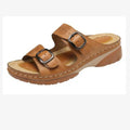 Kiri | Open Teen Sandalen met Verstelbare Gespen voor Dames