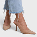 Puntige Neus Slingback Pumps voor Dames