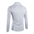 Shawl Collar Open Front Cardigan voor Heren - View 4