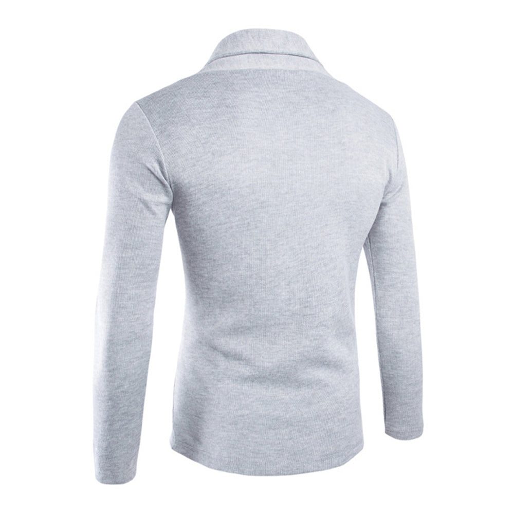Shawl Collar Open Front Cardigan voor Heren - View 4