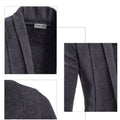Shawl Collar Open Front Cardigan voor Heren - View 5