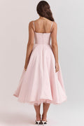 Midi Jurk met Sweetheart Hals voor Dames