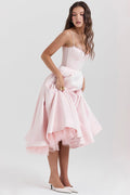 Midi Jurk met Sweetheart Hals voor Dames