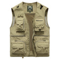 Ethan | Multi-Pocket Mouwloze Zomerjas voor Heren