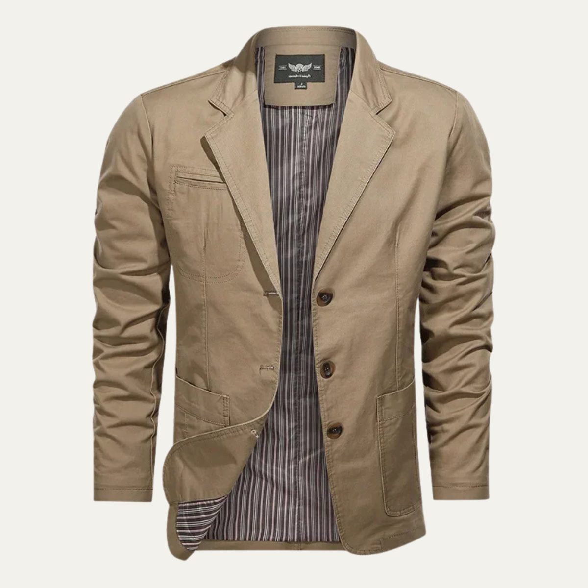 Slim Fit Blazer met Reverskraag voor Heren - View 4