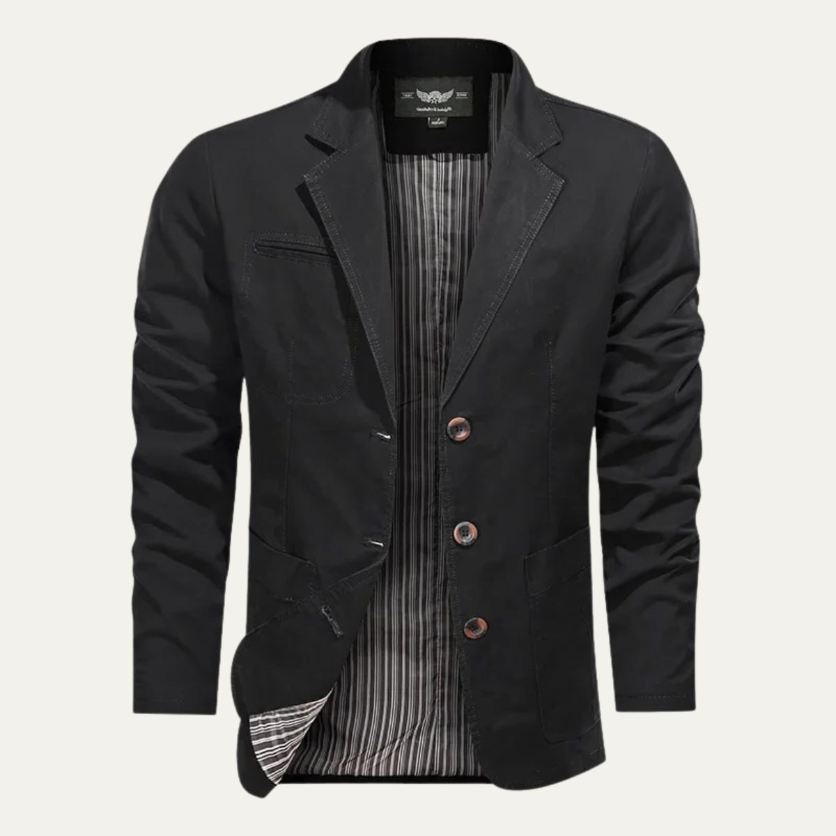 Slim Fit Blazer met Reverskraag voor Heren - View 8
