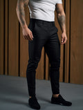Slim Fit Chino Broek met Taps Toelopende Pijp voor Heren