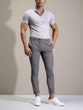 Slim Fit Chino Broek met Taps Toelopende Pijp voor Heren - View 11