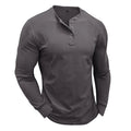Slim Fit Henley met Lange Mouwen voor Heren - View 7