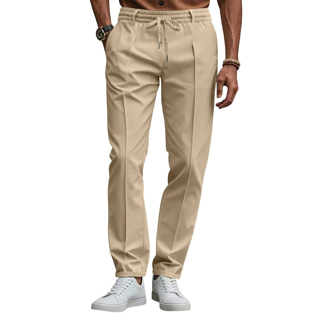 Slim Fit Pantalon met Trekkoord voor Heren