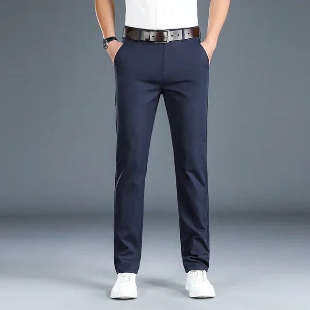 Slim Fit Pantalon voor Heren - Blauw