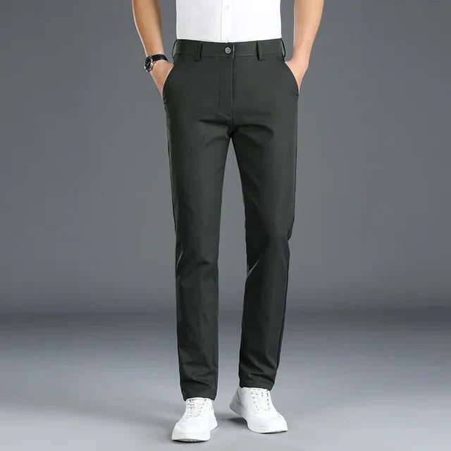 Slim Fit Pantalon voor Heren - Groen