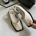 Slip-On Sandalen voor Dames - Beige