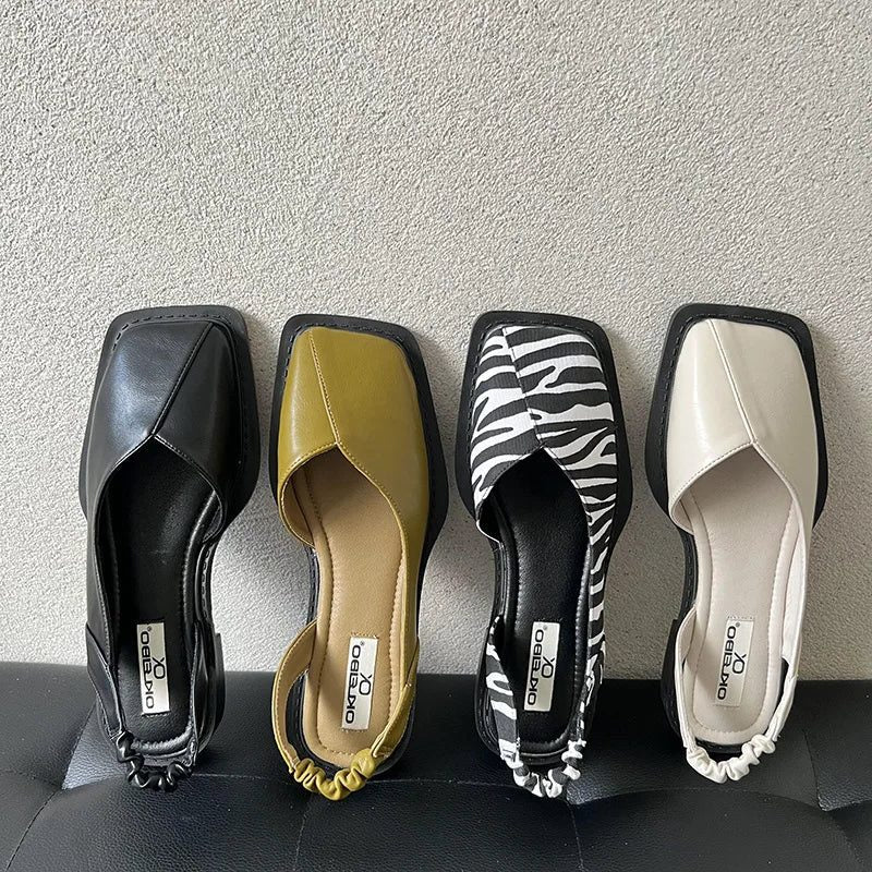 Slip-On Sandalen voor Dames
