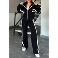 Lyra | Crop Top Ritssluiting Joggingset voor Dames
