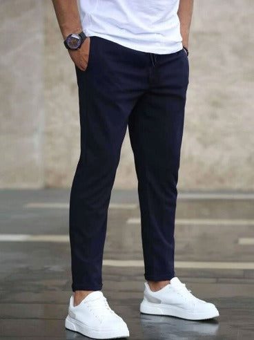 Straight Leg Chino Pantalon voor Heren - View 5