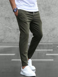 Straight Leg Chino Pantalon voor Heren - View 11