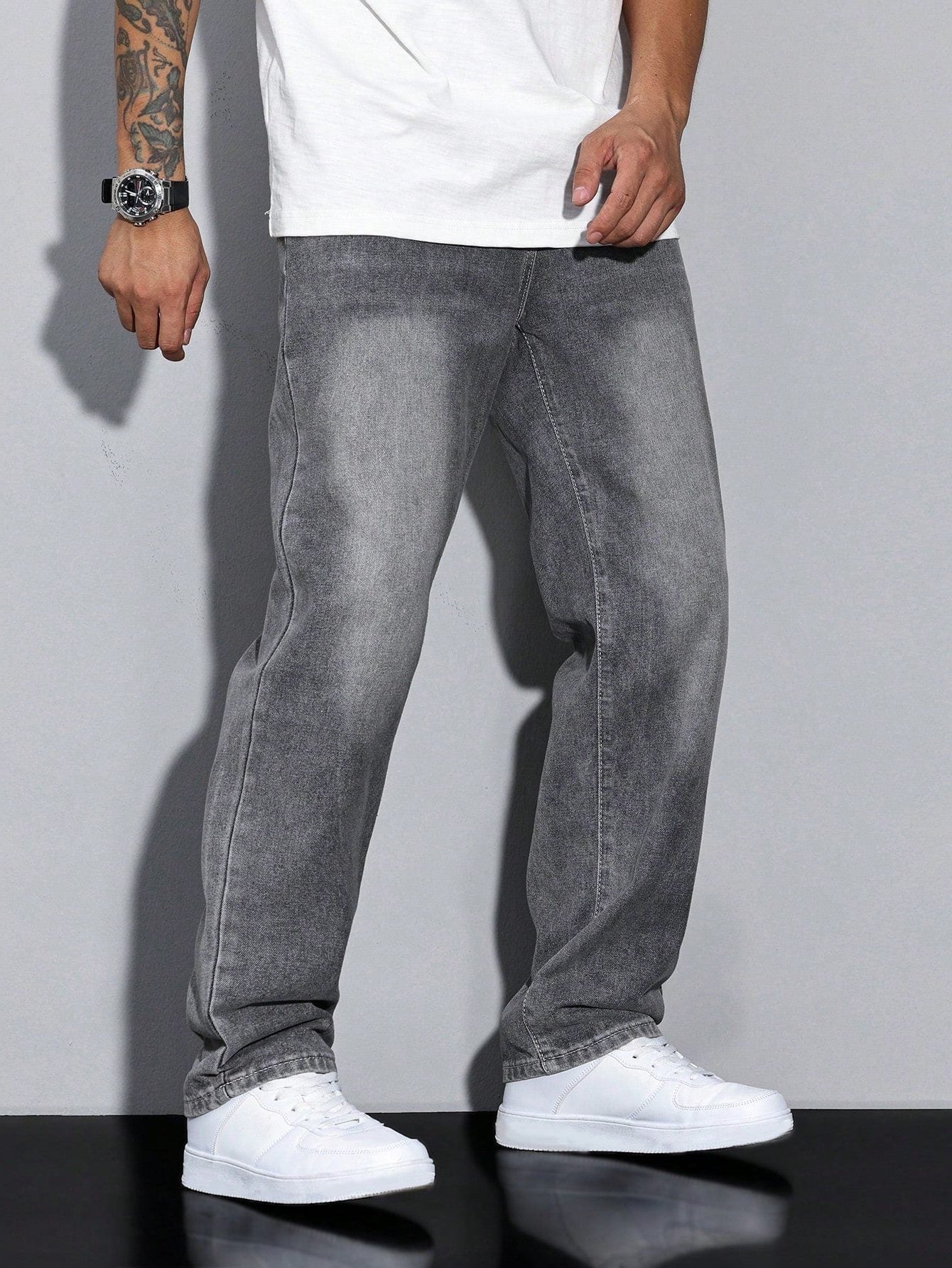 Straight Leg Jeans voor Heren - View 4