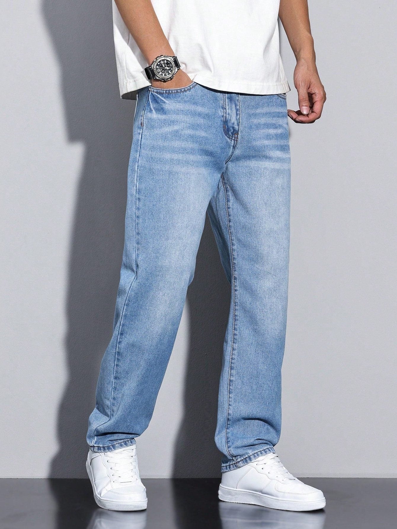 Straight Leg Jeans voor Heren - View 13