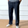 Straight Leg Pantalon met Steekzakken voor Heren