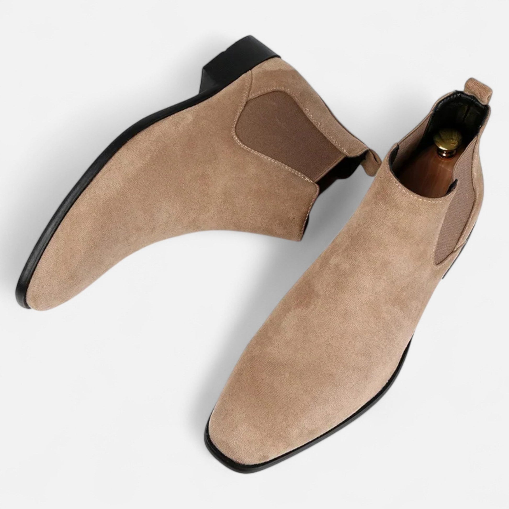 Suède Chelsea Boots voor Heren