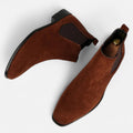 Suède Chelsea Boots voor Heren - Bruin