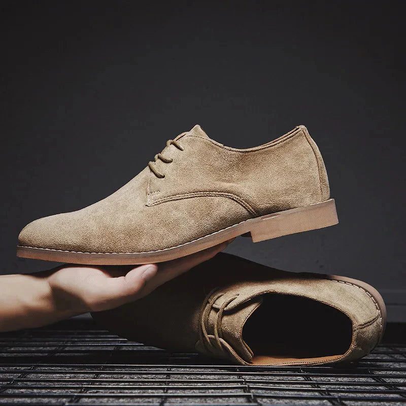 Suède Lace-Up Oxford voor Heren