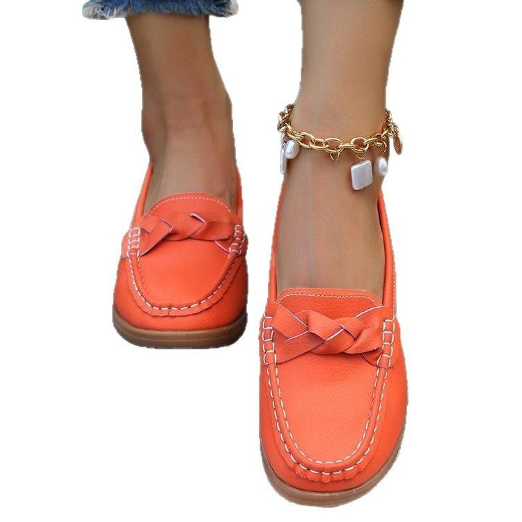 Suède Loafer met Strikdetail voor Dames - View 6