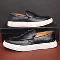 Suède Loafers met Slip-On Sluiting voor Heren - View 2