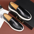 Suède Loafers met Slip-On Sluiting voor Heren - View 3