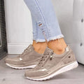 Suède Sneakers met Ritssluiting voor Dames