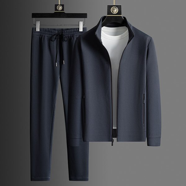 Trainingspak met Ritssluiting voor Heren - Marineblauw