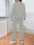 Tweedelige Joggingset met Oversized Hoodie voor Dames - View 11