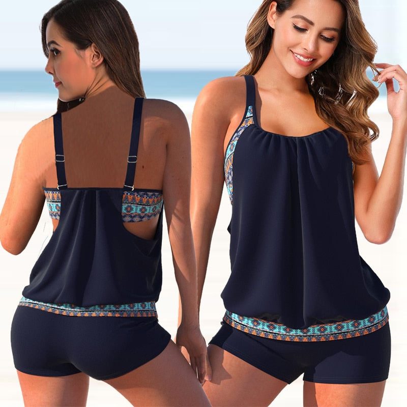 Tweedelige Tankini Set voor Dames