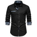 Button-Down Overhemd met Paisley Details voor Heren