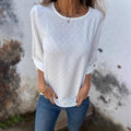 Blouse met Puntjespatroon voor Dames - View 5