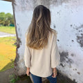 Blouse met Puntjespatroon voor Dames - View 4