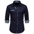 Button-Down Overhemd met Paisley Details voor Heren - View 3