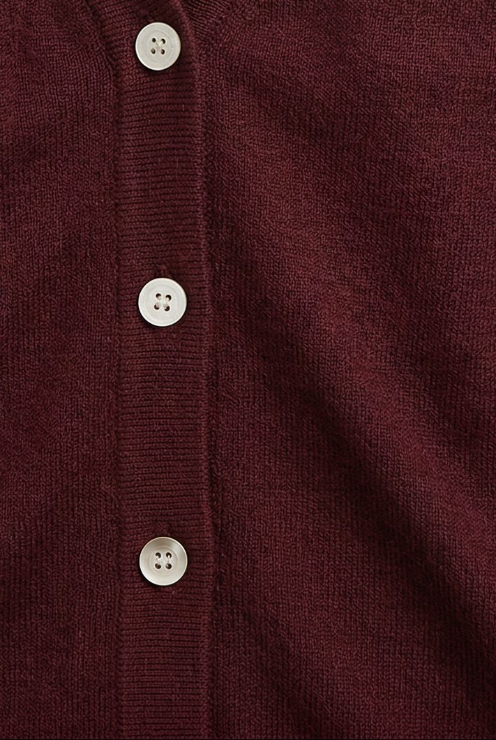 V-Hals Cardigan met Knoopsluiting voor Heren - View 3